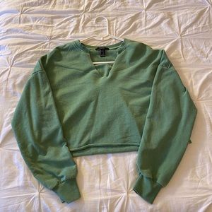 Cropped sweater